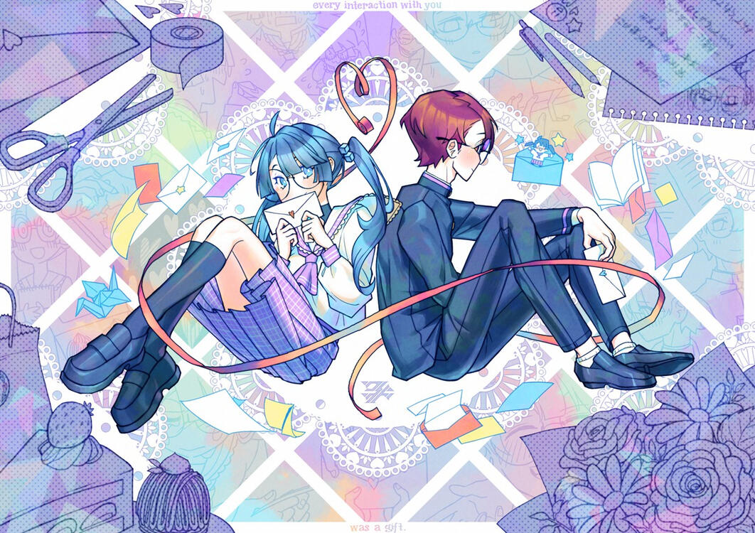 告白-kokuhaku-, 2023, Digital, Contest entry (MediBang Paint)